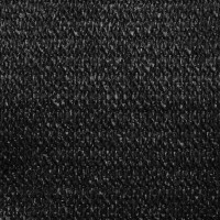 Produktbild för Solsegel 160 g/m² svart 4/5x3 m HDPE