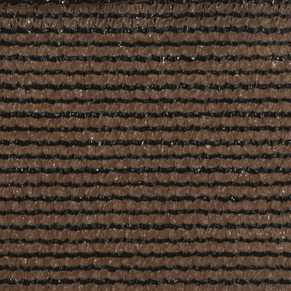 Produktbild för Solsegel 160 g/m² brun 4,5x4,5 m HDPE