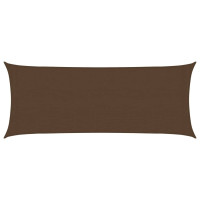Produktbild för Solsegel 160 g/m² brun 2x4,5 m HDPE