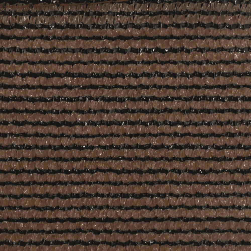Produktbild för Solsegel 160 g/m² brun 2,5x4,5 m HDPE
