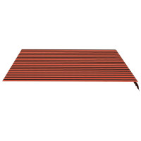 Miniatyr av produktbild för Markisväv orange och brun 4,5x3,5 m