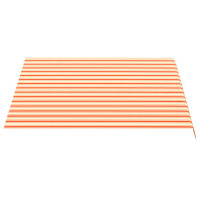 Produktbild för Markisväv gul och orange 3x2,5 m