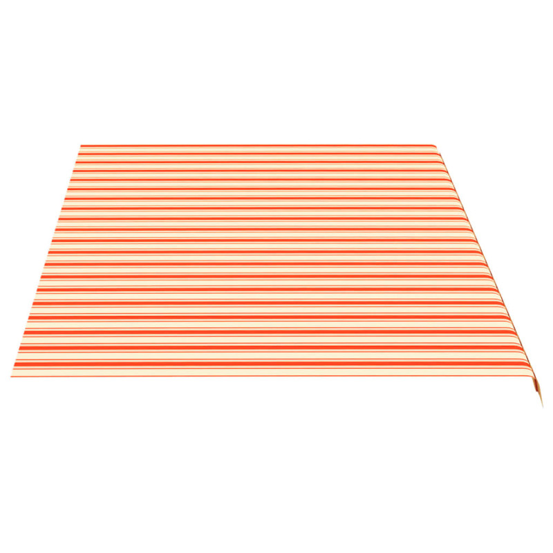 Produktbild för Markisväv gul och orange 5x3 m