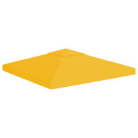 Miniatyr av produktbild för Paviljongtak med ventilering 310 g/m² 3x3 m gul