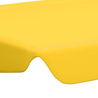 Miniatyr av produktbild för Reservtak för hammock gul 188/168x145/110 cm