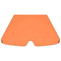 Produktbild för Reservtak för hammock orange 188/168x145/110 cm