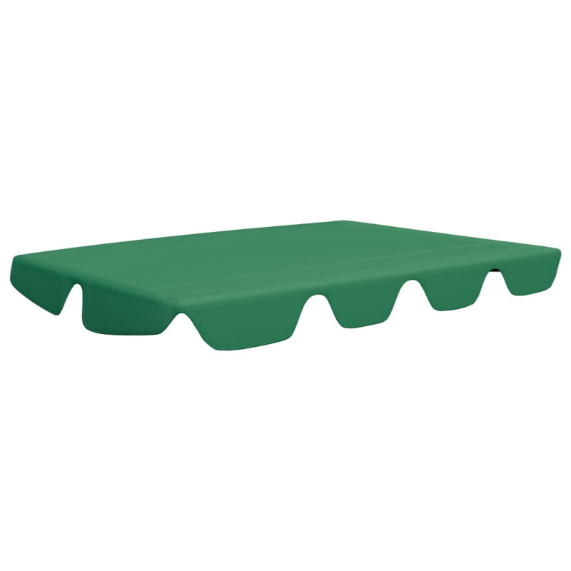 Produktbild för Reservtak för hammock grön 150/130x105/70 cm