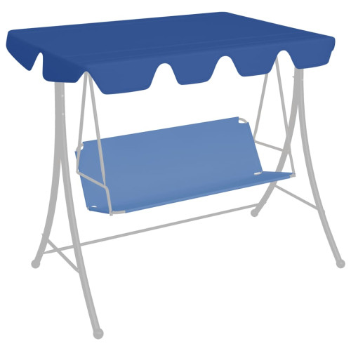 vidaXL Reservtak för hammock blå 150/130x105/70 cm