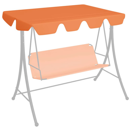 vidaXL Reservtak för hammock orange 150/130x105/70 cm