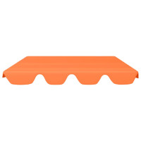 Produktbild för Reservtak för hammock orange 150/130x105/70 cm