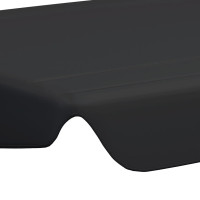Miniatyr av produktbild för Reservtak för hammock svart 150/130x105/70 cm