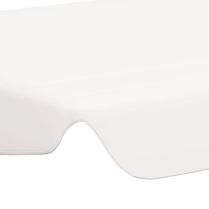 Produktbild för Reservtak för hammock vit 150/130x105/70 cm