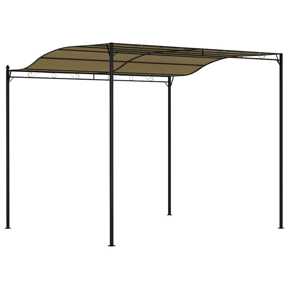 Produktbild för Paviljong 3x2,4 m taupe 180 g/m²