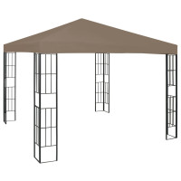 Produktbild för Paviljong 3x3 m taupe