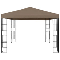 Produktbild för Paviljong 3x3 m taupe