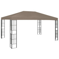 Produktbild för Paviljong 4x3 m taupe