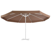 Produktbild för Reservtyg för parasoll sandfärgat 500 cm