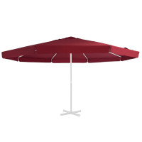 Produktbild för Reservtyg för parasoll vinröd 500 cm