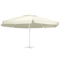 Produktbild för Reservtyg för parasoll sandfärgat 600 cm
