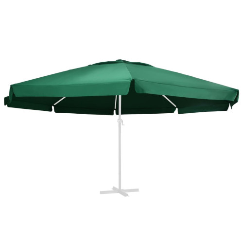 vidaXL Reservtyg för parasoll grön 600 cm