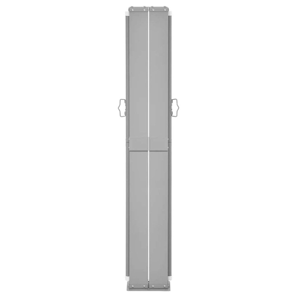 Produktbild för Infällbar sidomarkis 140x1200 cm röd