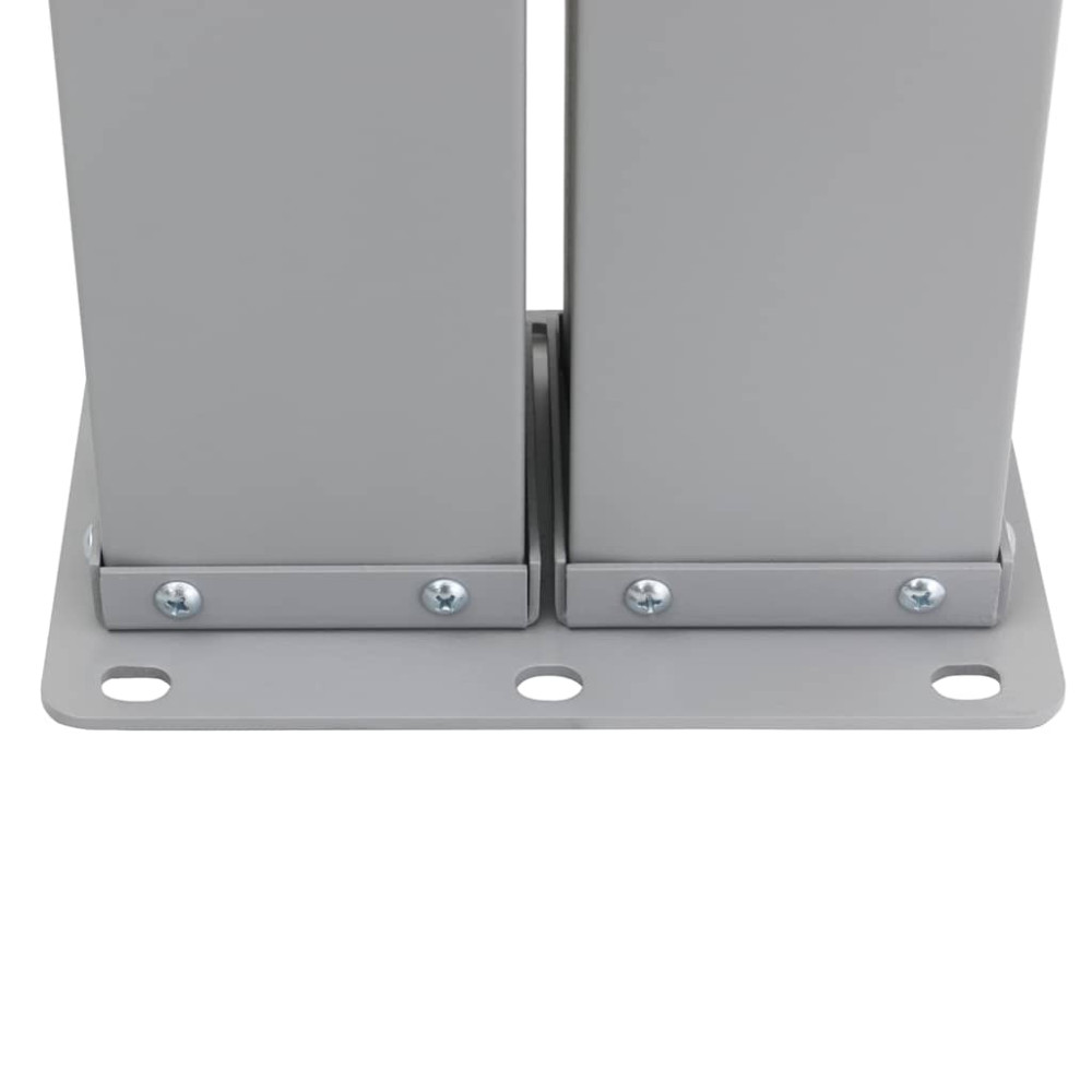 Produktbild för Infällbar sidomarkis 140x1200 cm röd