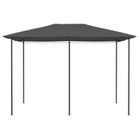 Produktbild för Paviljong 3x4x2,6 m antracit 160 g/m²
