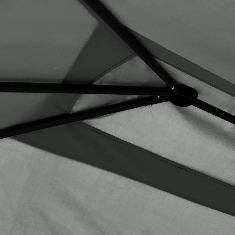 Produktbild för Paviljong 3x4x2,6 m antracit 160 g/m²