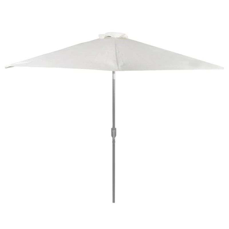 Produktbild för Reservtyg för parasoll sandfärgat vit 300 cm