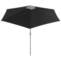 Miniatyr av produktbild för Reservtyg för parasoll svart 300 cm