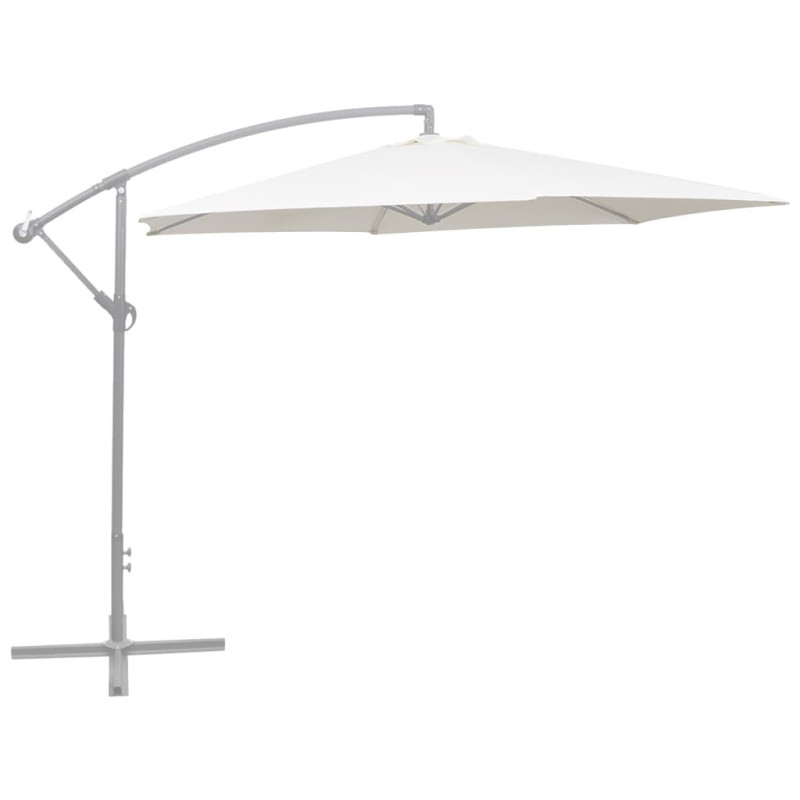 Produktbild för Reservtyg för frihängande parasoll sandvit 300 cm