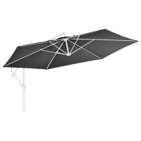 Produktbild för Reservtyg för frihängande parasoll antracit 350 cm