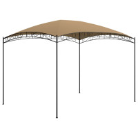 Produktbild för Paviljong 3x4x2,65 m taupe 180 g/m²