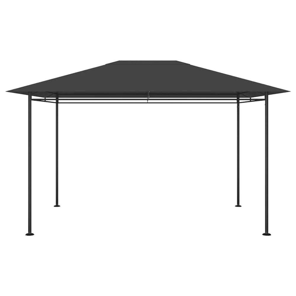 Produktbild för Paviljong 384x281x270 cm antracit 180 g/m²