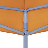 Produktbild för Tak till partytält 6x3 m orange 270 g/m²