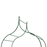 Miniatyr av produktbild för Pergola för klätterväxter mörkgrön