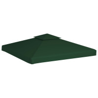 Miniatyr av produktbild för Paviljongtak 310 g/m² 3 x 3 m grön