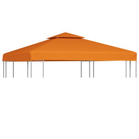 Miniatyr av produktbild för Paviljongtak 310 g/m² 3 x 3 m orange