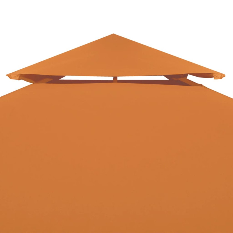 Produktbild för Paviljongtak 310 g/m² 3 x 3 m orange