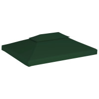 Miniatyr av produktbild för Paviljongtak 310 g/m² 3 x 4 m grön