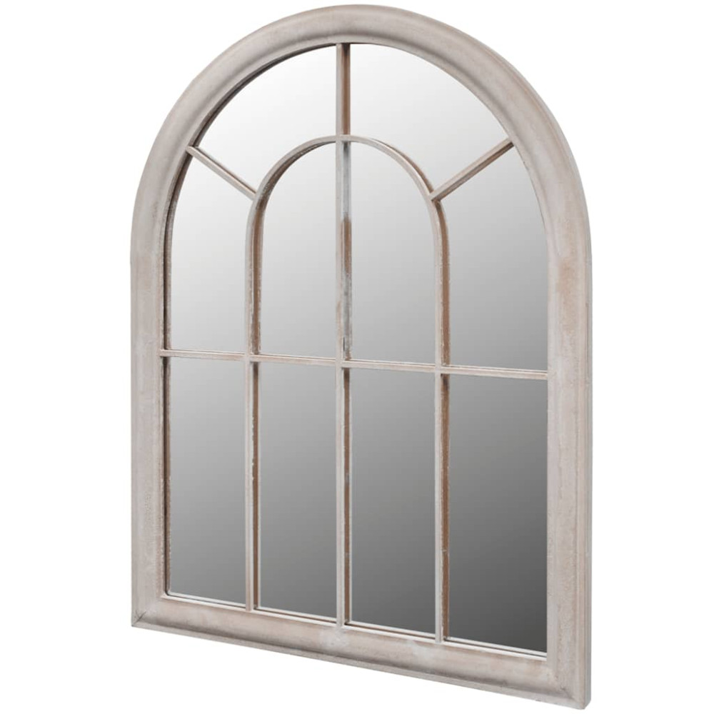 Produktbild för Spegel med lantlig design inom-/utomhus 69x89 cm