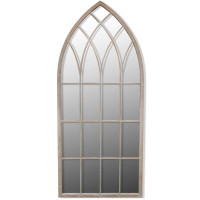 Produktbild för Spegel med gotisk design inom-/utomhus 50x115 cm