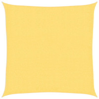 Produktbild för Solskärmssegel HDPE kvadratiskt 3,6 x 3,6 m beige
