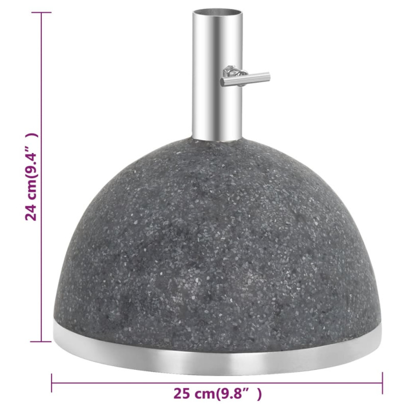 Produktbild för Esschert Design Parasollfot svart 11,5kg S