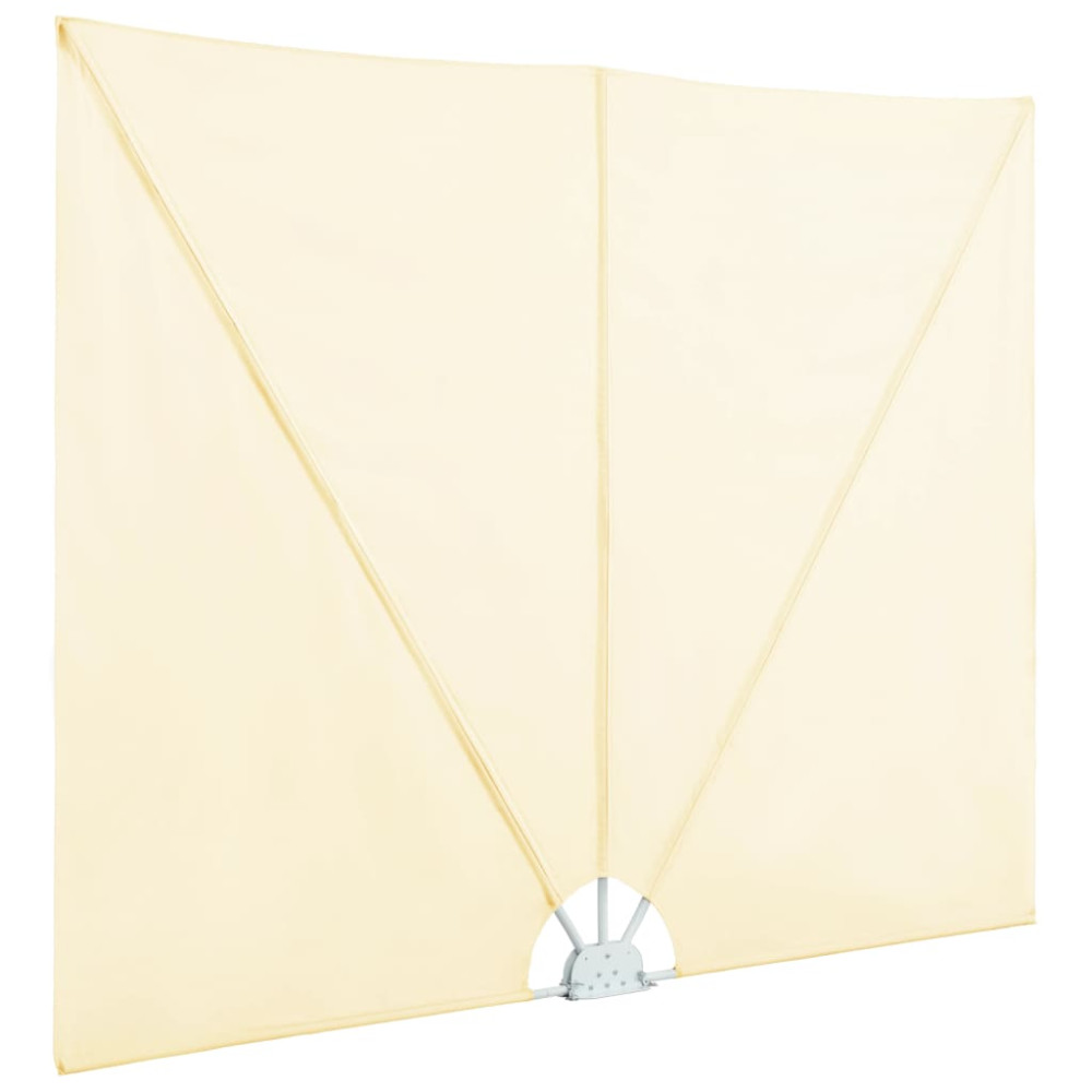 Produktbild för Sidomarkis för terrass gräddvit 240x160 cm