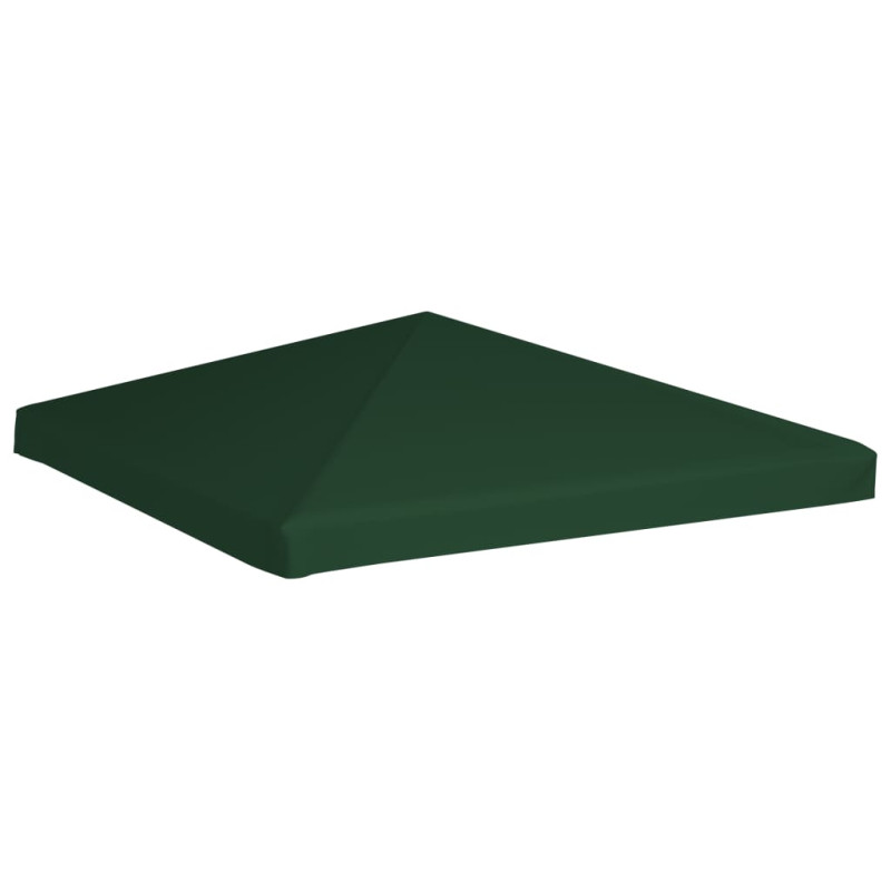 Produktbild för Paviljongtak 310 g/m² 3x3 m grön