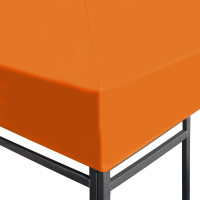 Miniatyr av produktbild för Paviljongtak 310 g/m² 3x3 m orange