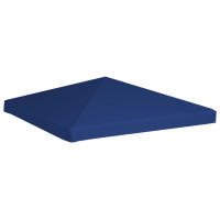 Miniatyr av produktbild för Paviljongtak 310 g/m² 3x3 m blå