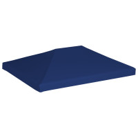 Miniatyr av produktbild för Paviljongtak 310 g/m² 4x3 m blå