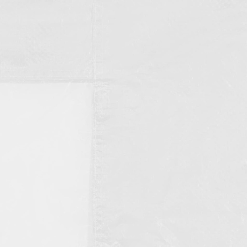 Produktbild för Sidoväggar till partytält 2 st med fönster PE vit